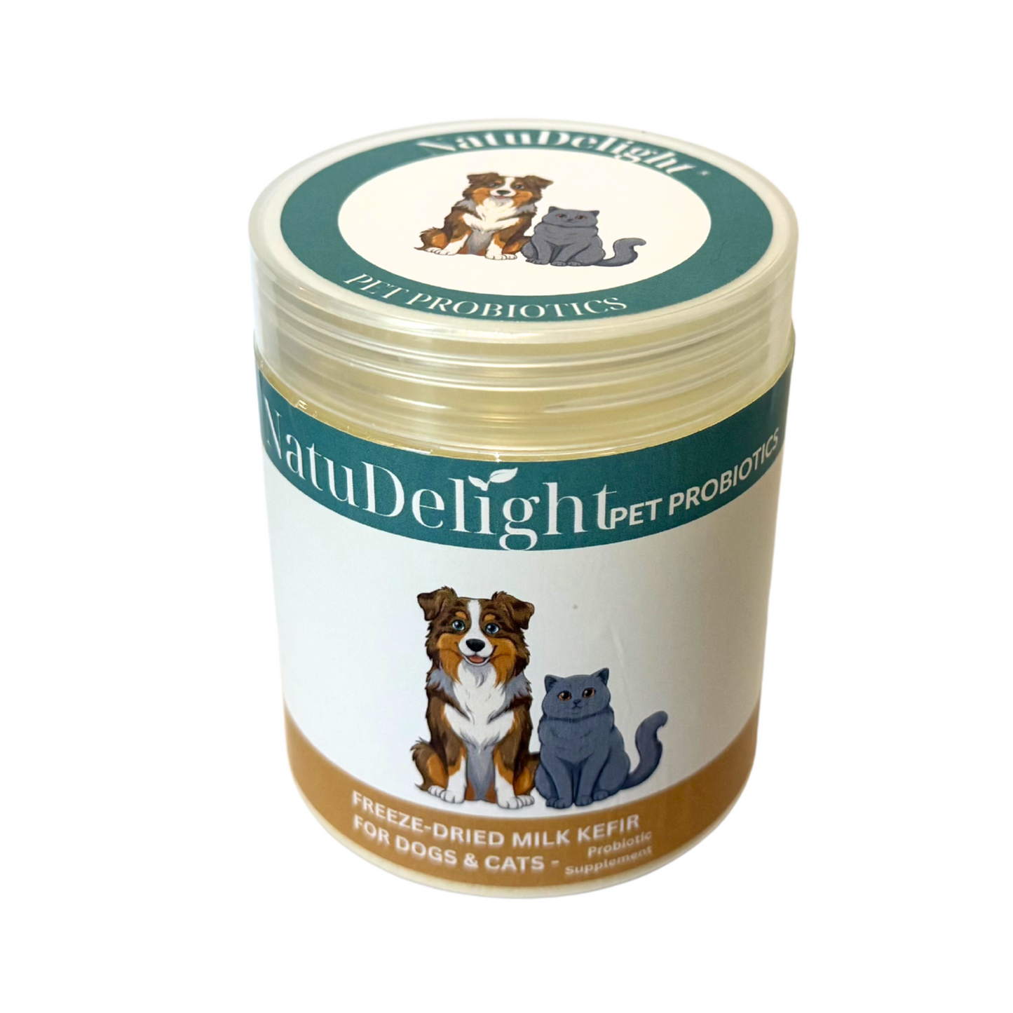 Freeze-Dried Kefir for Pets - All-Natural Probiotic Supplement for Dogs & Cats